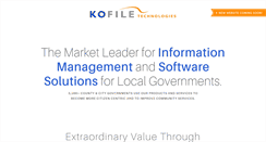 Desktop Screenshot of kofile.com